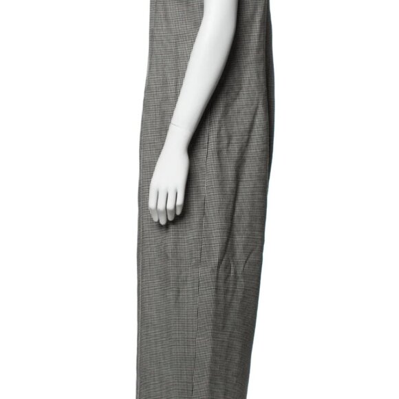 Comme Des Garcons Houndstooth Square-Neck Wool Jumpsuit - Large - Picture 7 of 8